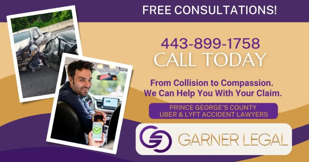Prince George's County Uber 7 Lyft accident lawyers 